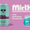 Mirth and Buoy for hydration boost, image blue can with sunglasses