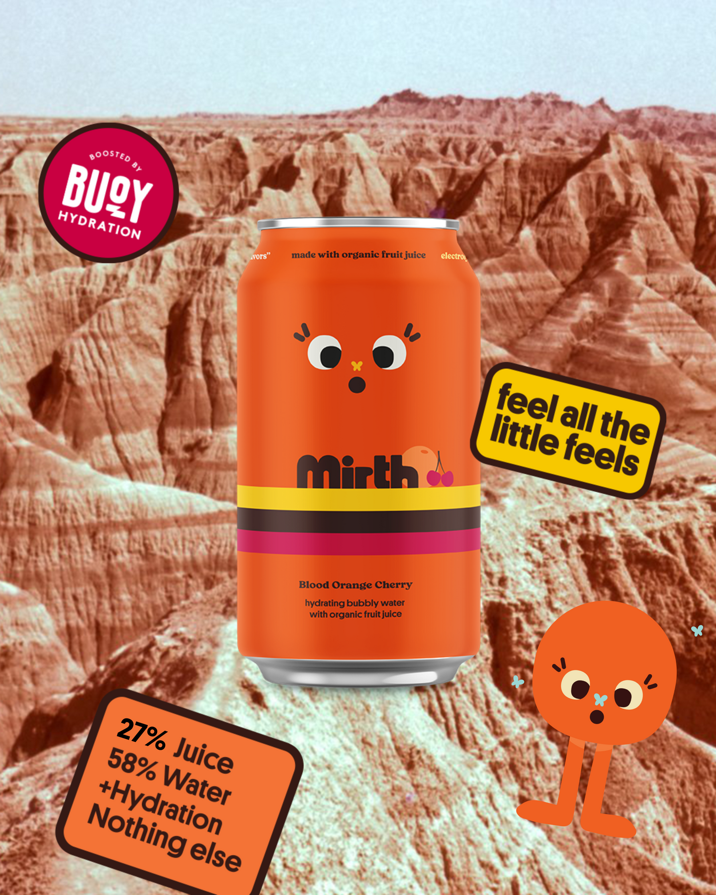 Mirth Sample Pack | Hydrating Sparkling Juice | Mirth Water